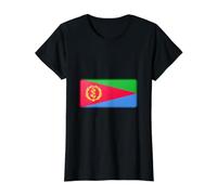Drapeau de l'Érythrée Corne de l'Afrique Mer Rouge T-Shirt Graphique avec Valeur