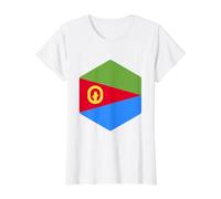 Drapeau de l'Érythrée Corne de l'Afrique Mer Rouge T-Shirt Graphique avec Valeur