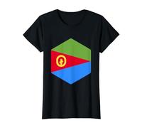 Drapeau de l'Érythrée Corne de l'Afrique Mer Rouge T-Shirt Graphique avec Valeur