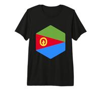 Drapeau de l'Érythrée Corne de l'Afrique Mer Rouge T-Shirt Haut de Gamme