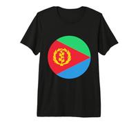 Drapeau de l'Érythrée Corne de l'Afrique Mer Rouge T-Shirt Haut de Gamme