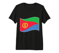 Drapeau de l'Érythrée Corne de l'Afrique Mer Rouge T-Shirt Haut de Gamme