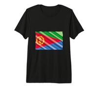 Drapeau de l'Érythrée Corne de l'Afrique Mer Rouge T-Shirt Haut de Gamme