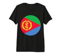 Drapeau de l'Érythrée Corne de l'Afrique Mer Rouge T-Shirt Haut de Gamme