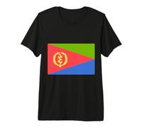 Drapeau de l'Érythrée Corne de l'Afrique Mer Rouge T-Shirt Haut de Gamme