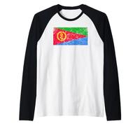 Drapeau de l'Érythrée pour Hommes, Femmes, Enfants Manche Raglan