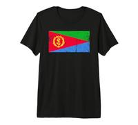 Drapeau de l'Érythrée pour Hommes, Femmes, Enfants T-Shirt Haut de Gamme