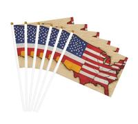 Drapeau de l'Espagne américain imprimé Facilitation Drapeau léger Défilé Décoration d'intérieur Événements Usage polyvalent