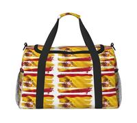 Drapeau de l'Espagne. C'est un sac de voyage à bandoulière avec une grande capacité et multifonctionnel, un incontournable pour les voyages en plein air