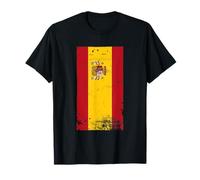 Drapeau de l'Espagne Fierté espagnole Voyage péninsule ibérique T-Shirt