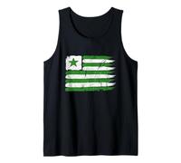 Drapeau de l'Espéranto - Symbole - Langue du Monde - Étoile Verte Débardeur