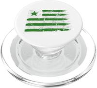 Drapeau de l'Espéranto - Symbole - Langue du Monde - Étoile Verte PopSockets PopGrip pour MagSafe