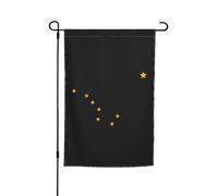 Drapeau de l'État de l'Alaska « Grande Ourse » 30,5 x 45,7 cm pour décoration extérieure de jardin