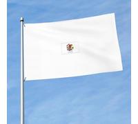 Drapeau de l'État de l'Illinois - Drapeau décoratif d'extérieur pour jardin, porche, mur, terrasse, porte d'entrée, bannière de cour