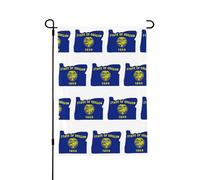 Drapeau de l'État de l'Oregon - Bannière en polyester double face - Décoration extérieure moderne - Cadeau idéal