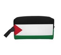 Drapeau de l'État de Palestine Multifonctionnel Voyage Trousse de Toilette Sac de Rangement Quotidien et Fitness pour Cosmétique Papeterie et Plus