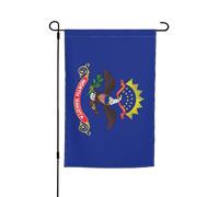 Drapeau de l'État du Dakota du Nord imprimé pour toutes les occasions pour jardin, toutes saisons, décoration de cour pour patios