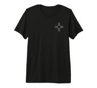 Drapeau de l'État du Mexique Zia Symbole du Soleil Albuquerque Père Noël FE T-Shirt Haut de Gamme