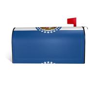 Drapeau de l'État du Missouri. Housse de boîte aux lettres en tissu imperméable avec une impression sur un côté et une ouverture incurvée sur un côté.