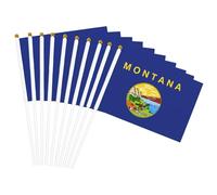 Drapeau de l'État du Montana - Drapeaux polyvalents - Pour fête, défilé, célébration, vacances, mariage, décoration d'intérieur