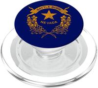 Drapeau de l'État du Nevada - Las Vegas Reno Lake Taoe Carson PopSockets PopGrip pour MagSafe