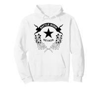 Drapeau de l'État du Nevada Noir Sweat à Capuche