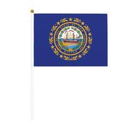 Drapeau de l'État du New Hampshire, léger, idéal pour les événements et la décoration, adapté à une grande variété d'utilisations