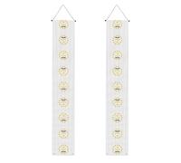 Drapeau de l'État du Rhode Island pour Noël, Halloween, porche, décoration de porte, décoration de fête pour l'extérieur et l'intérieur