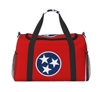 Drapeau de l'État du Tennessee. C'est un sac de voyage à main avec une grande capacité et multifonctionnel, un incontournable pour les voyages en plein air