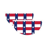 Drapeau de l'État du Texas imprimé drapeau semi-circulaire léger Bannière extérieure Décorations de fête
