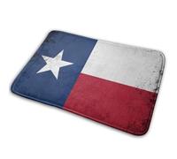 Drapeau De L'État du Texas Tapis De Bain Doux Paillasson Intérieur Antidérapant Tapis De Douche pour Baignoire Cuisine Porte 40X60Cm