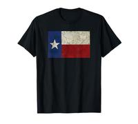 Drapeau de l'État du Texas Vieilli T-Shirt