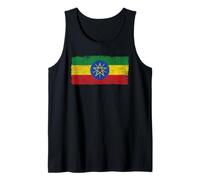 Drapeau de l'Éthiopie Addis Abeba Débardeur