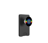 Drapeau de l'Éthiopie Addis Abeba PopSockets PopWallet pour MagSafe