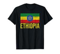 Drapeau de l'Éthiopie Addis Abeba T-Shirt