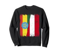 Drapeau de l'Éthiopie Autriche | Racines autrichiennes éthiopiennes Sweatshirt