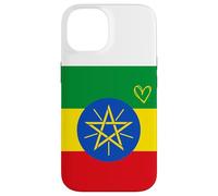 Drapeau de l'Éthiopie - Cœur éthiopien - Fête Nationale du Patrimoine Fier Coque pour iPhone 14