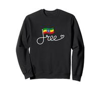 Drapeau de l'Éthiopie Libre - Art de la liberté éthiopienne Sweatshirt