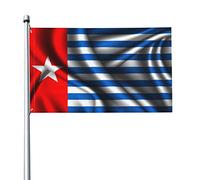 Drapeau De L'Étoile Du Matin Drapeaux Décoratif Colorée Drapeaux De Jardin Avec Œillets Drapeau De Jardin Pour Pelouse Patio Intérieure 90X150Cm