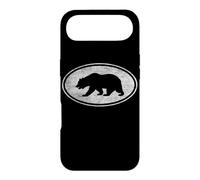 Drapeau de l'Euro de Style californien Grizzly Bear Blanc Coque pour iPhone Air