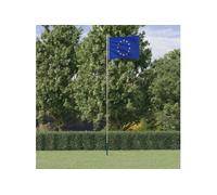 Drapeau de l'Europe et mât 6,23 m Aluminium 3147114