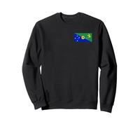 Drapeau de l'île Christmas Sweatshirt