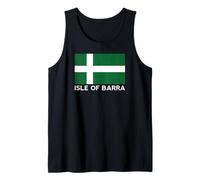 Drapeau de l'île de Barra Îles Britanniques Mer Écosse Pays de Galles Irlande Débardeur