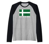Drapeau de l'île de Barra Îles Britanniques Mer Écosse Pays de Galles Irlande Manche Raglan