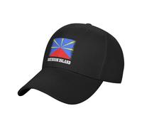 Drapeau De L'Île De La Réunion Casquettes Sport Classique Bonnet De Golf Décontractée Solaire Cap pour Femme Homme Golf