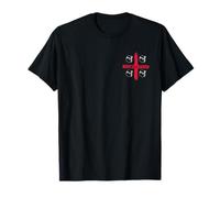 Drapeau de l'île de la Sardaigne 4 Mori T-Shirt
