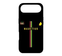 Drapeau de l'île Maurice, Silhouette Carte de l'île Maurice, Armoiries Coque pour iPhone Air