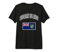 Drapeau de l'île Pitcairn T-Shirt Haut de Gamme