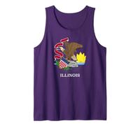 Drapeau de l'Illinois Débardeur