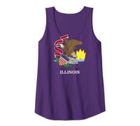 Drapeau de l'Illinois Débardeur